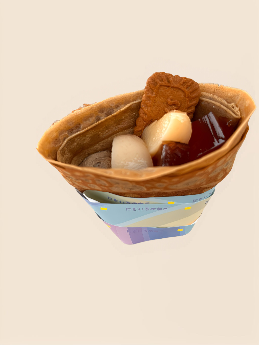紅茶クレープ