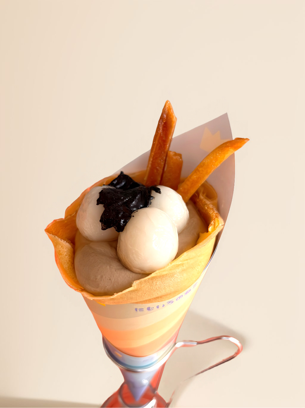 ほうじ茶クレープ