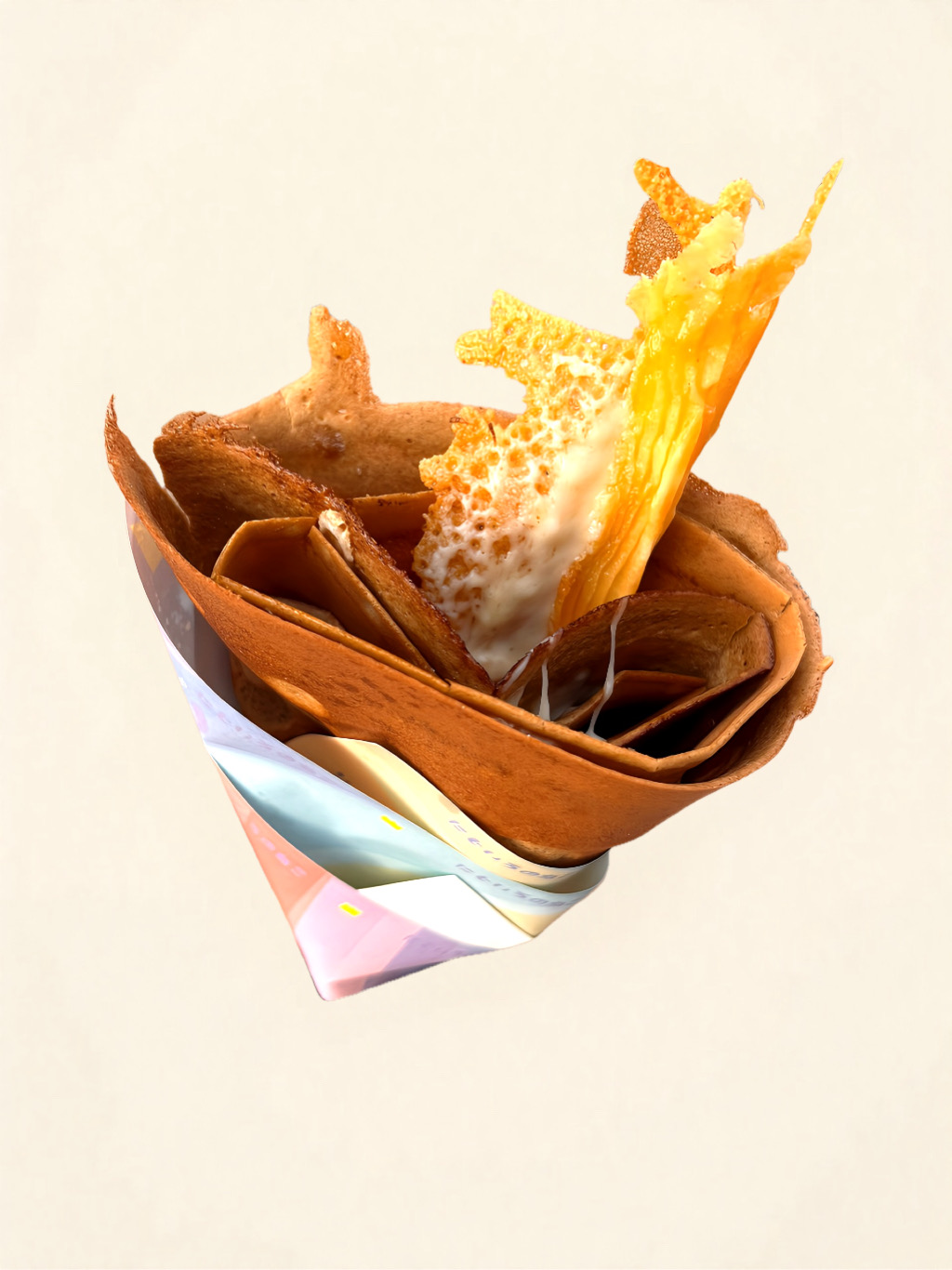 くろっくむっしゅ風クレープ